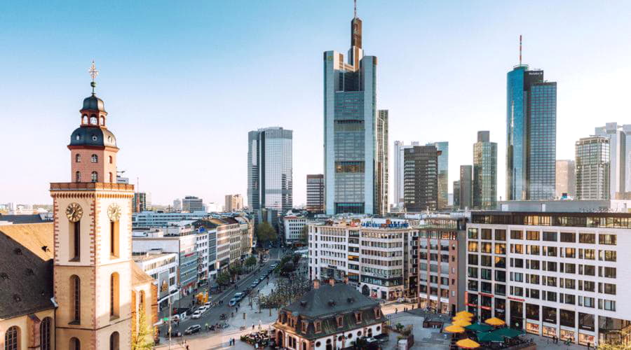 Unsere Autovermietung bietet eine vielfältige Auswahl an Fahrzeugen in Frankfurt am Main.